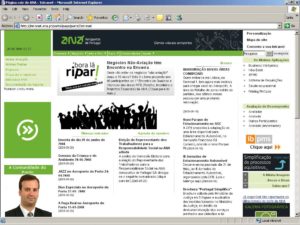 Intranet ANA Aeroportos de Portugal - home page
