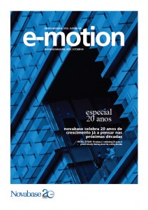 E-motion - revista institucional da Novabase, produzida pela Hamlet